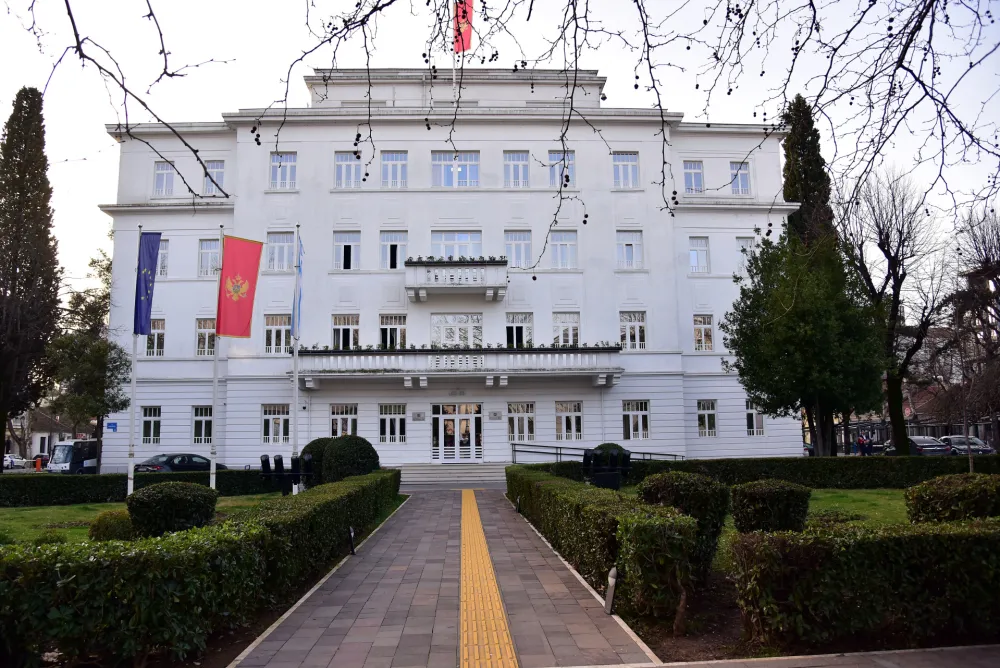 Podgorica 2023, Podgorica, Zgrada glavnog grada, gradonacelnik, zgrada opstine, opstina Podgorica