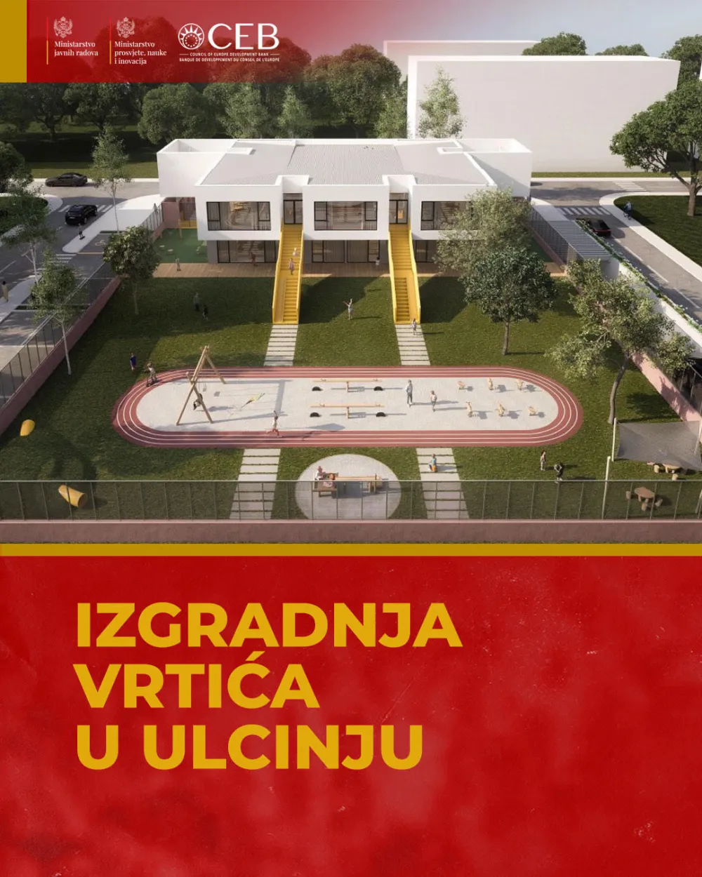 Raspisana javna nabavka za izgradnju novog vrtića u Ulcinju