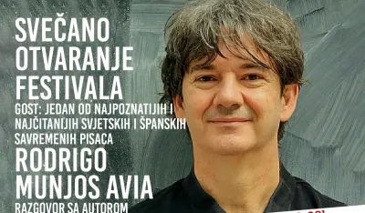PLAKAT PRVE VEĆERI FESTIVALA BOOK-a