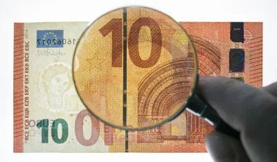 Falsifikovani novac, ilustracija