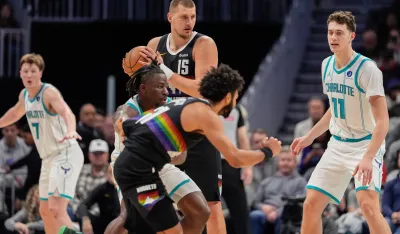 Jokić na meču sa &Scaron;arlotom