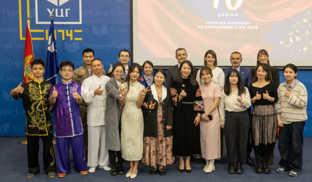 Institut Konfucije na UCG obilježio deset godina rada: Jačanje kulturnih veza između Crne Gore i Kine
