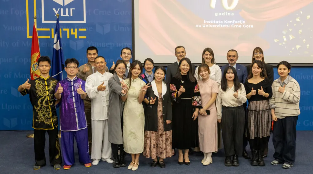 Institut Konfucije na UCG obilježio deset godina rada: Jačanje kulturnih veza između Crne Gore i Kine