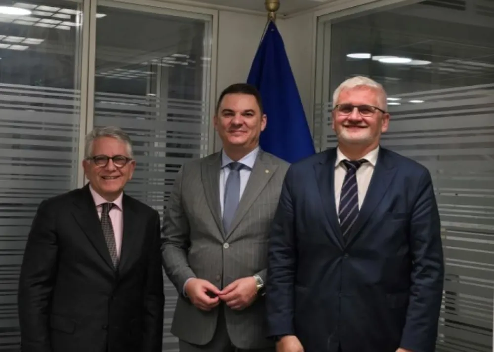 &Scaron;ahmanović u Briselu