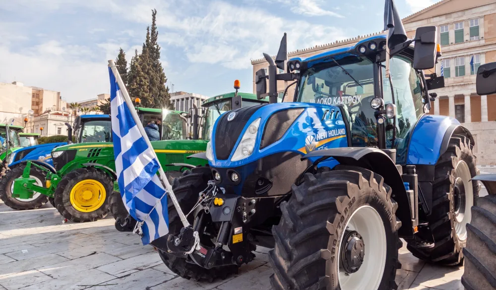 Grčki poljoprivrednici organizovali &scaron;trajk