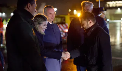 (VIDEO) Zelenski stigao u Brisel na razgovore sa Ruteom, Fon der Lajen i Ko&scaron;tom