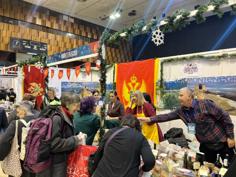 Crnogorski proizvodi ponovo privukli pažnju na humanitarnom bazaru u Sarajevu