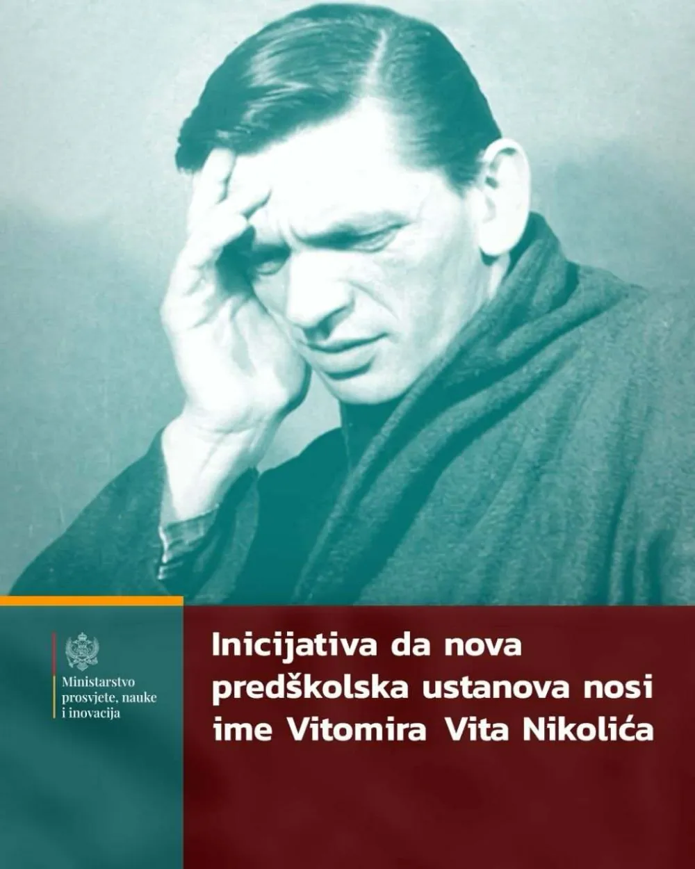 Predlog MPNI: Vitu Nikoliću spomen-obilježje i naziv vaspitne jedinice vrtića u Nik&scaron;iću