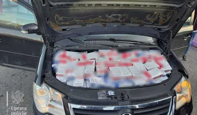 Zaplijenjene cigarete na Sukobinu