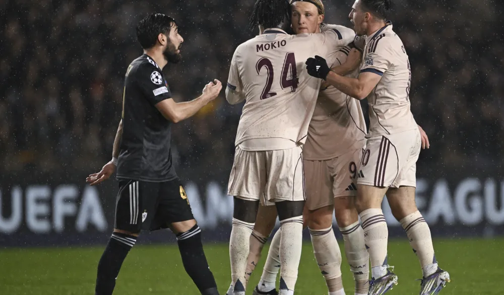 Slavlje fudbalera Ajaksa