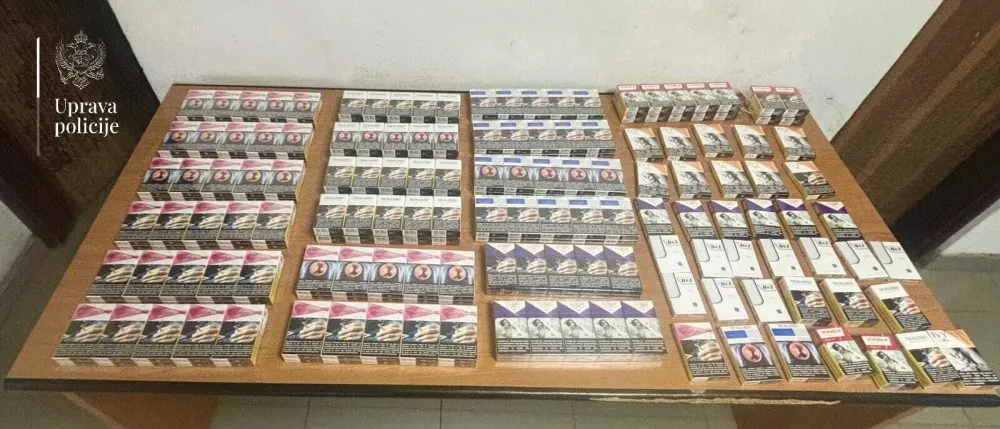U Beranama spriječena nelegalna prodaja cigareta, podnijeta krivična prijava