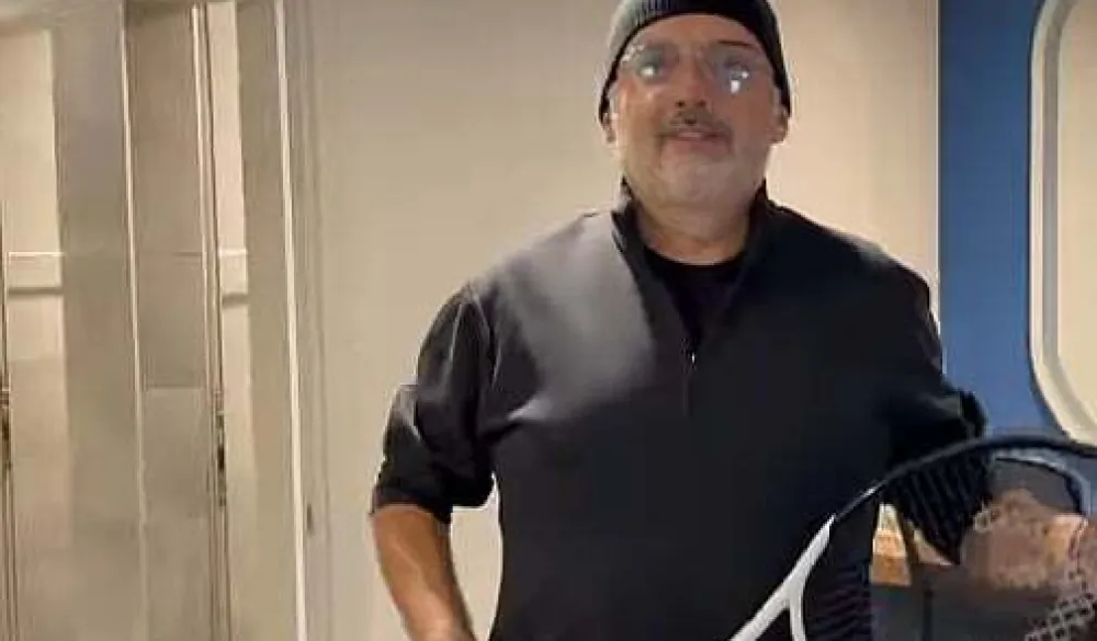 Toni Cetinski dobio od Novaka Đokovića reket s potpisom i posvetom: Obećao i održao obećanje