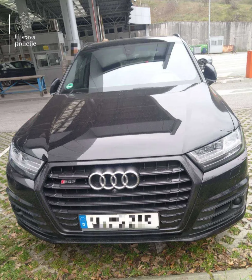 Na Dobrakovu oduzeto luksuzno vozilo koje potražuje Njemačka