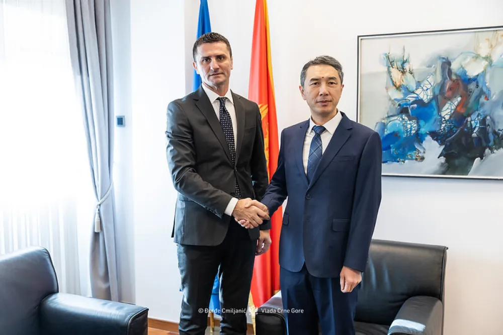 Zogović &ndash; Čen Sijufeng: Kina bila i ostala pouzdan partner u razvoju Crne Gore