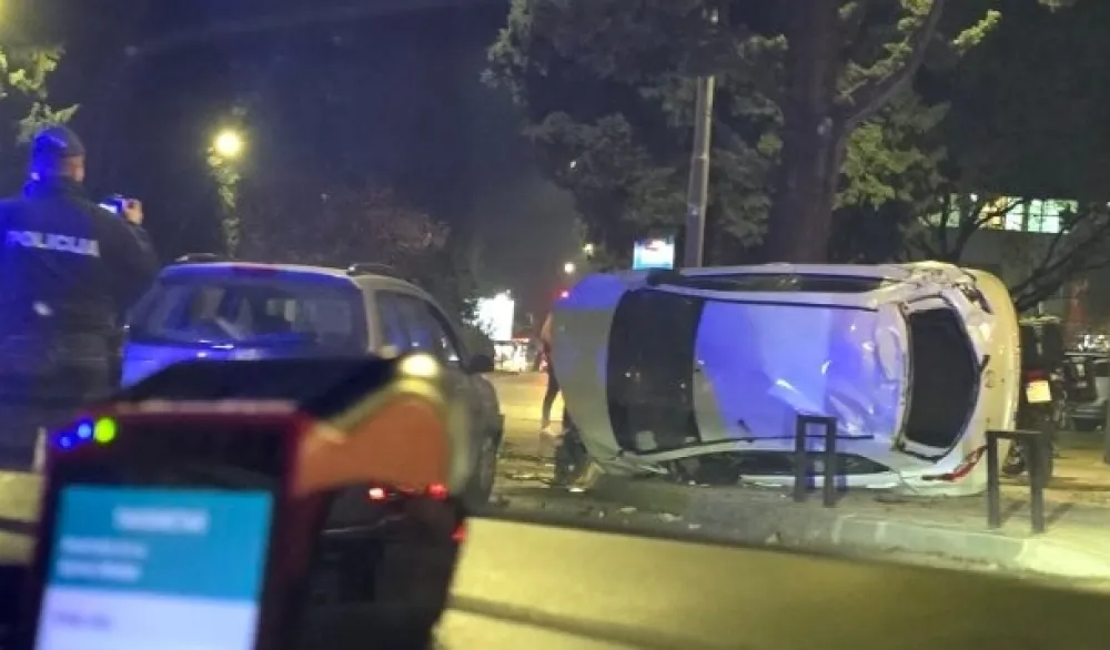 Udes u Podgorici, povrijeđena jedna osoba