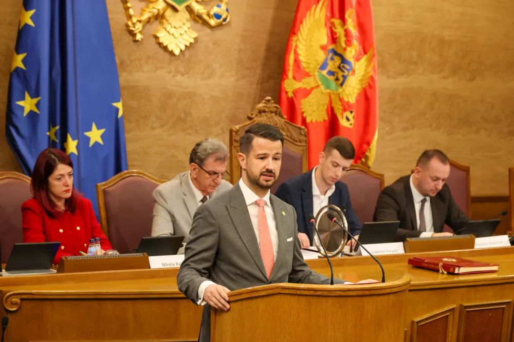 Milatović danas u Skup&scaron;tini o predlogu za Za&scaron;titnika ljudskih prava i sloboda i izboru člana Fiskalnog savjeta