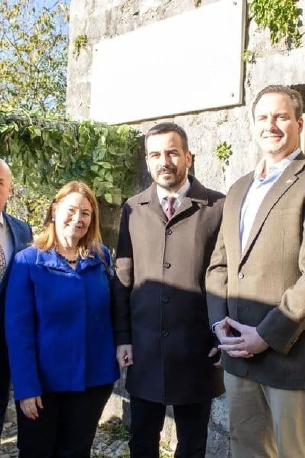 Ambasadorka Džudi Rajzing Rajnke obi&scaron;la radove na obnovi važnog dijela kulturnog nasljeđa Boke