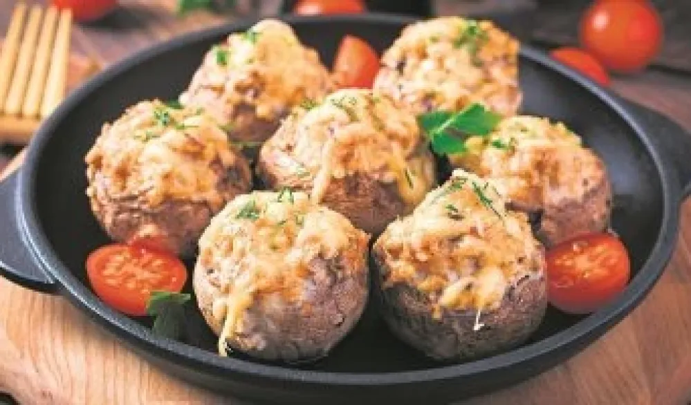 Punjeni &scaron;ampinjoni iz rerne