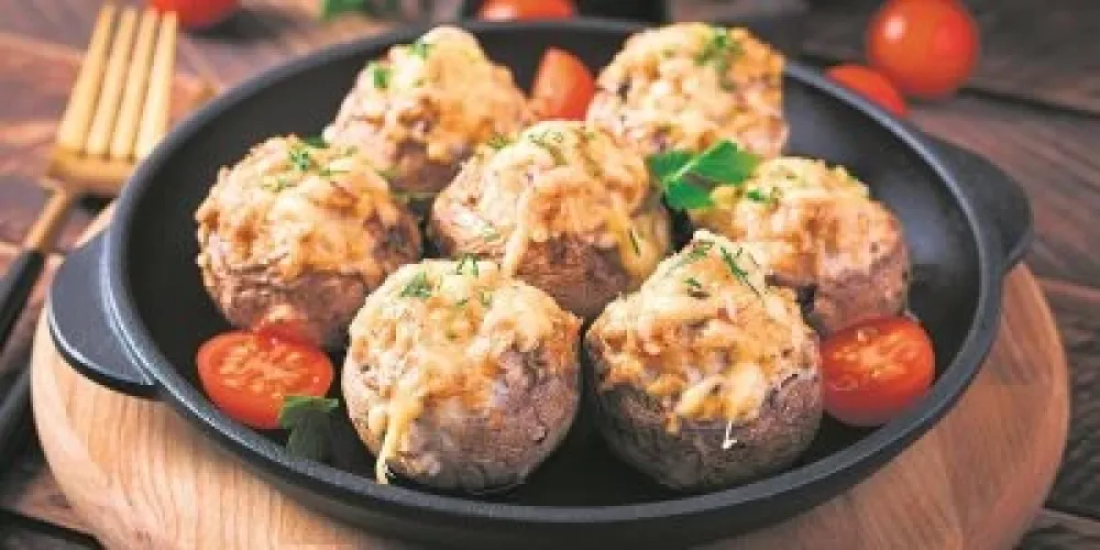 Punjeni &scaron;ampinjoni iz rerne