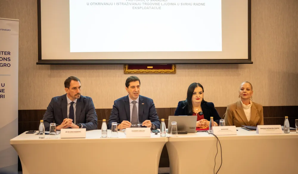 Potpisan Protokol o saradnji u borbi protiv trgovine ljudima u svrhu radne eksploatacije