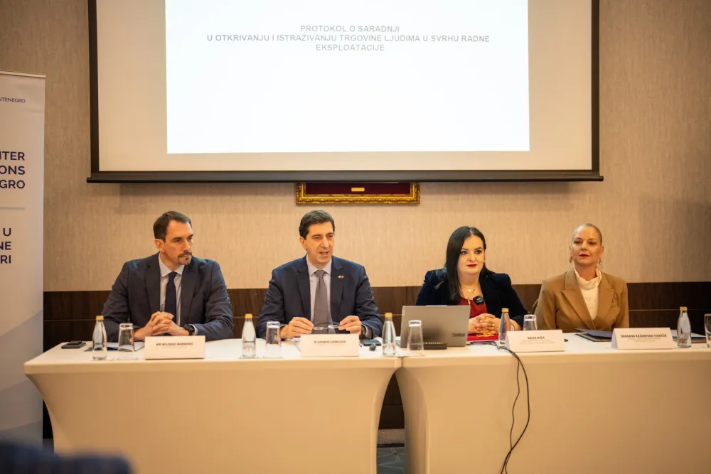 Potpisan Protokol o saradnji u borbi protiv trgovine ljudima u svrhu radne eksploatacije
