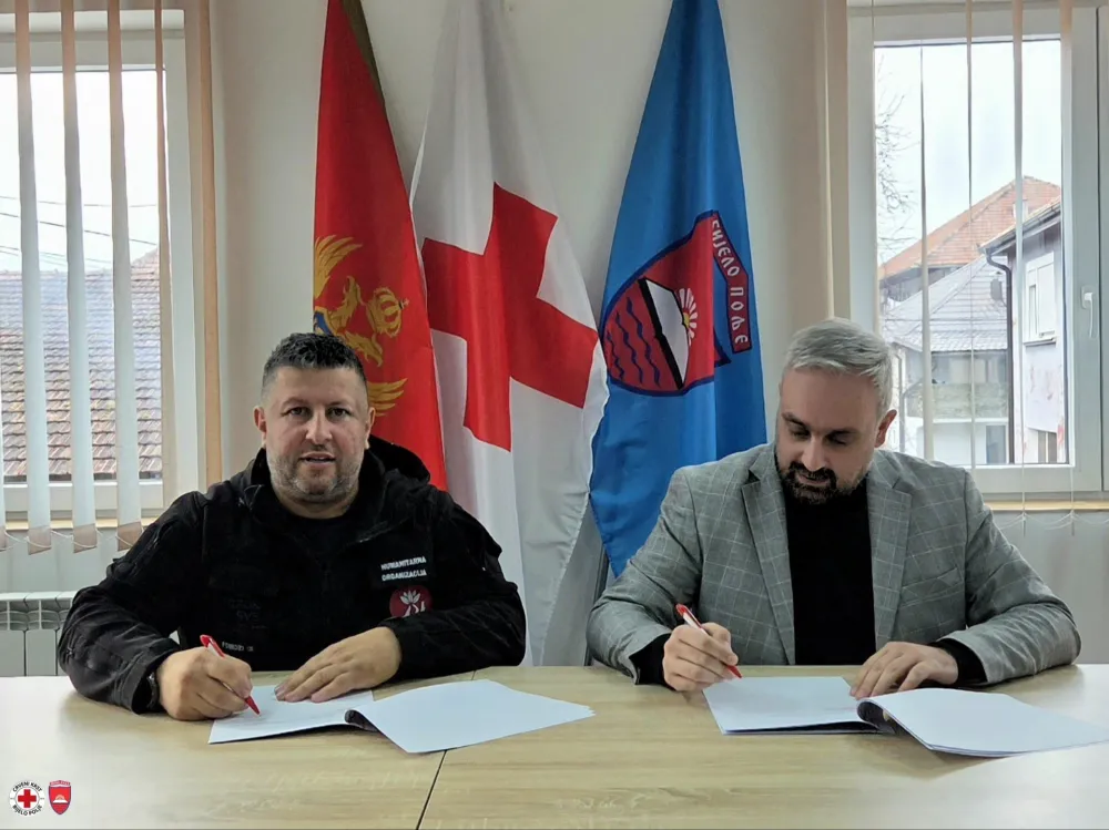 Op&scaron;tina Bijelo Polje i OO Crvenog krsta obezbijedili namirnice za dvije narodne kuhinje