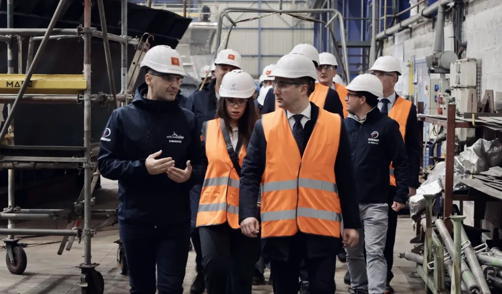 Bečić i Krapović obi&scaron;li francusko brodogradili&scaron;te KERSHIP, grade dva patrolna broda za Mornaricu Vojske Crne Gore