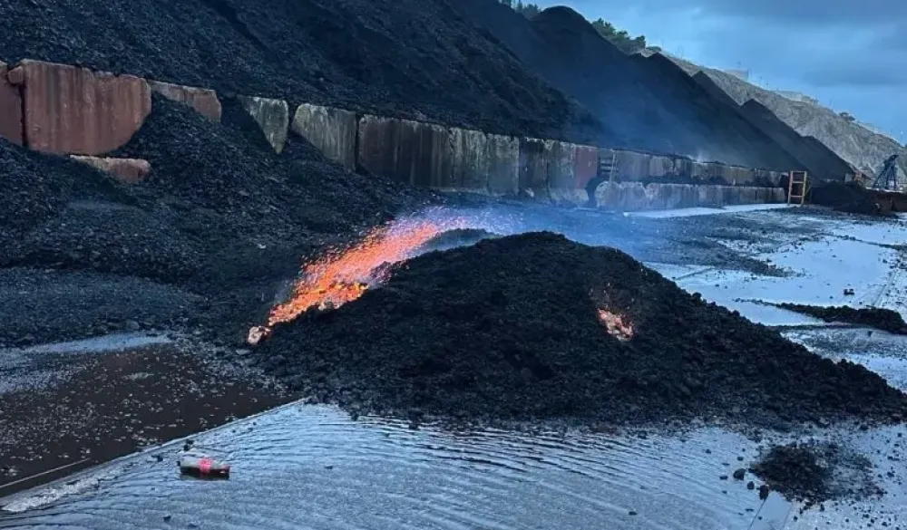 Luka Bar o uglju: Povremeno registrovani procesi samozagrijavanja,&nbsp;očekivana pojava kod ovog tereta