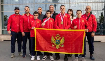 Sa dočeka na Podgoričkom aerodormu
