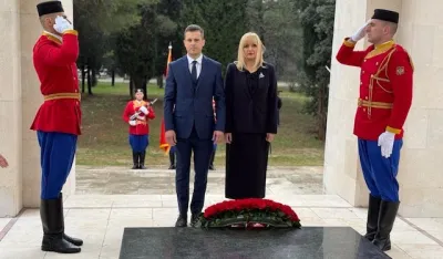 Sa&scaron;a Mujović i Jelena Borovinić Bojović