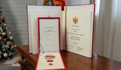 Milatović odlikovao FK "Budućnost"