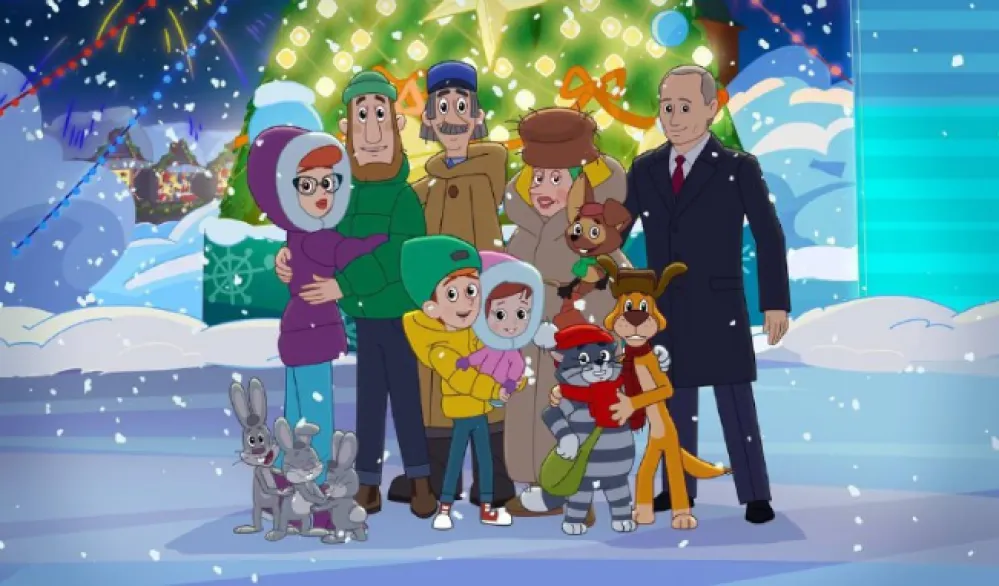 Putin u crtanom filmu