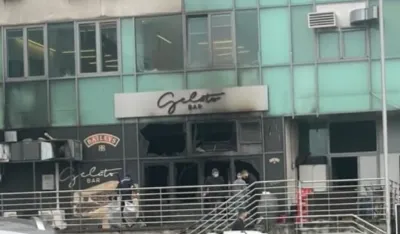 (VIDEO) U Beogradu zapaljen kafić