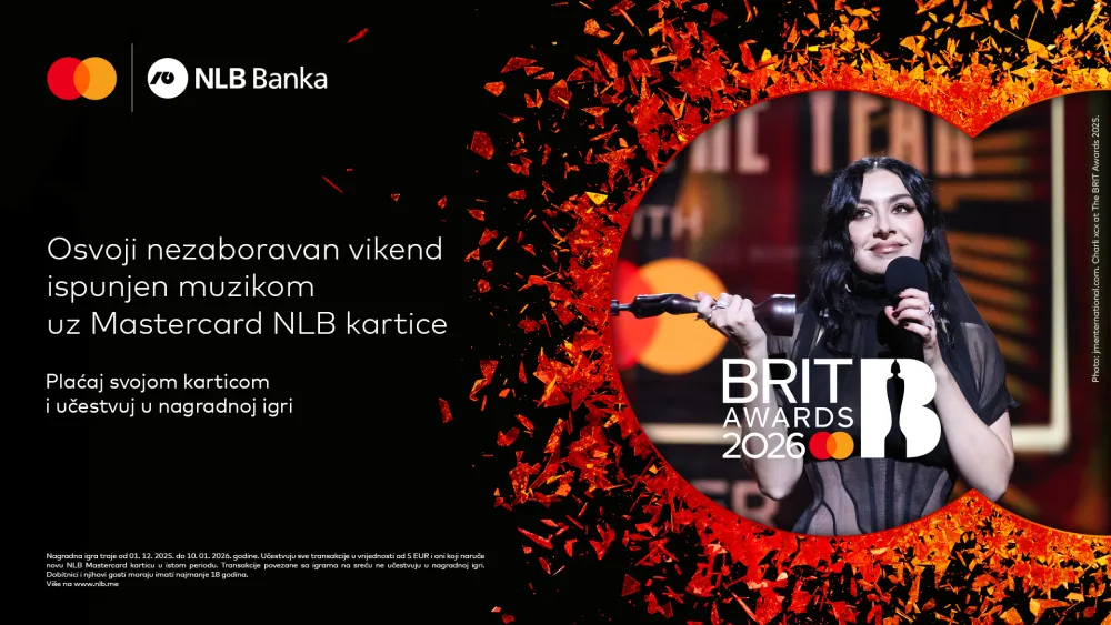 NLB Banka i Mastercard - BRIT Awards 2026