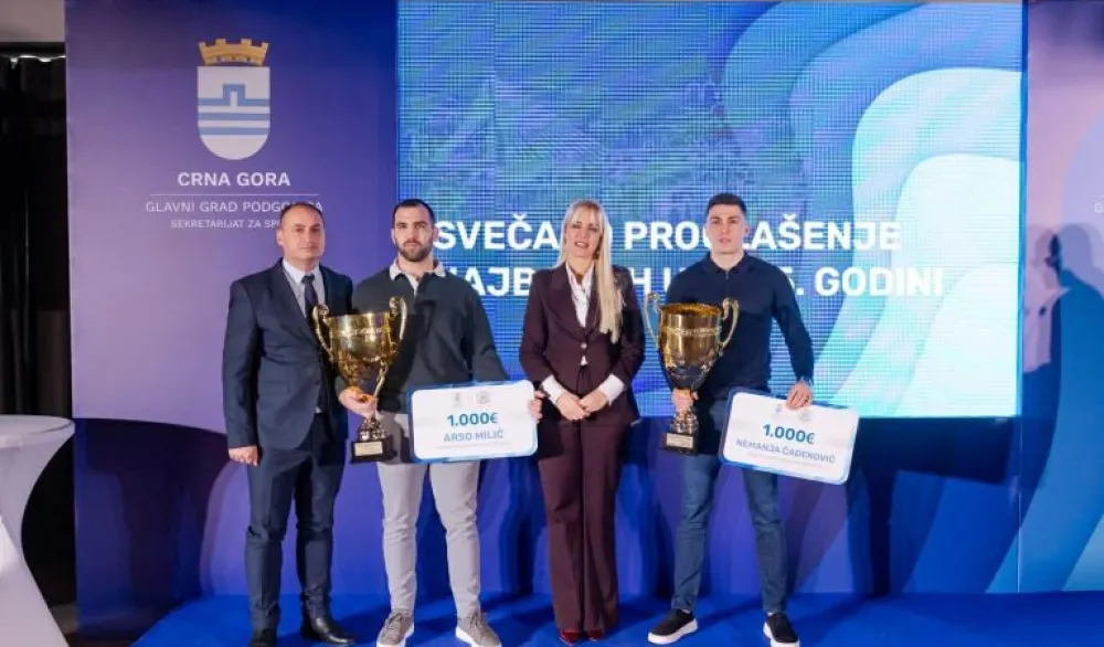 Najbolji sportisti Podgorice