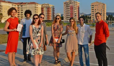 Dio članova Foruma mladih pisaca