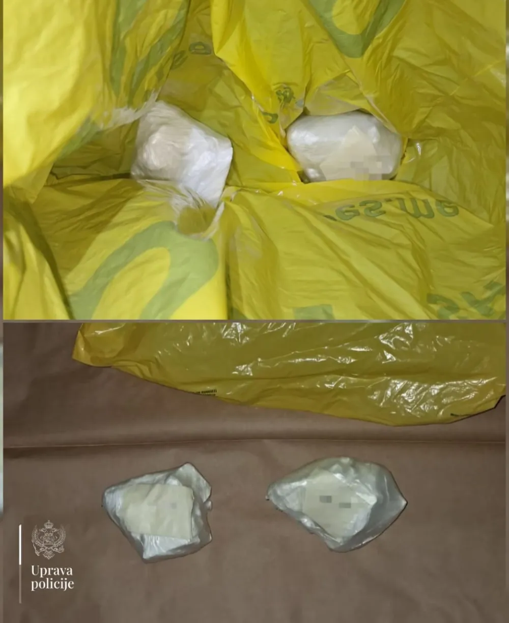 Uhap&scaron;en državljanin Srbije: Oduzeto oko 739 grama kokaina i marihuane, tablete, 3.250 eura
