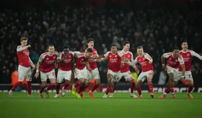 Radost fudbalera Arsenala