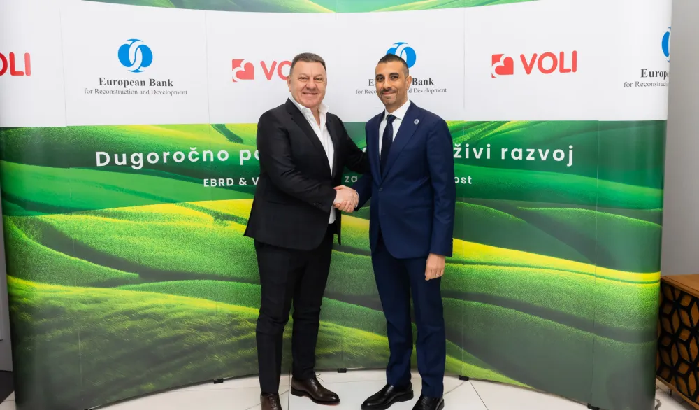 KOMPANIJA VOLI I EVROPSKA BANKA ZA OBNOVU I RAZVOJ