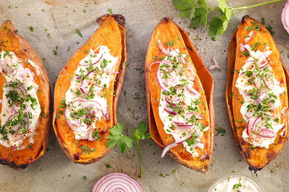 Pripremite batat punjen sirom