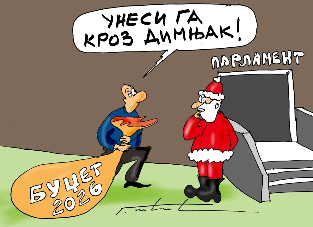 Goran &Scaron;ćekić karikatura Dana