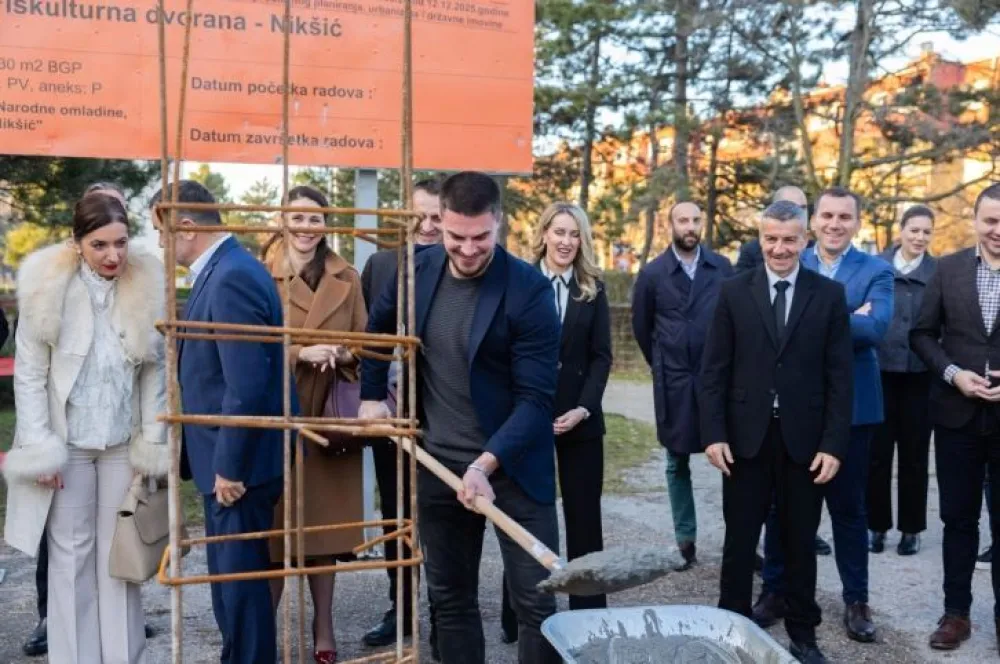 Započeta izgradnja fiskulturne sale Fakulteta za sport i fizičko vaspitanje