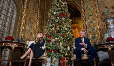 Malanija i donald Tramp, NORAD