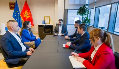 Ministar pomorstva sa predstavnicima Crnogorskog udruženja za pomorsko pravo