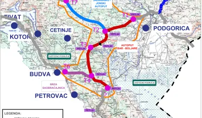 Raspisan tender za idejni projekat dijela Jadransko-jonskog auto-puta u vrijednosti od 2,6 miliona eura