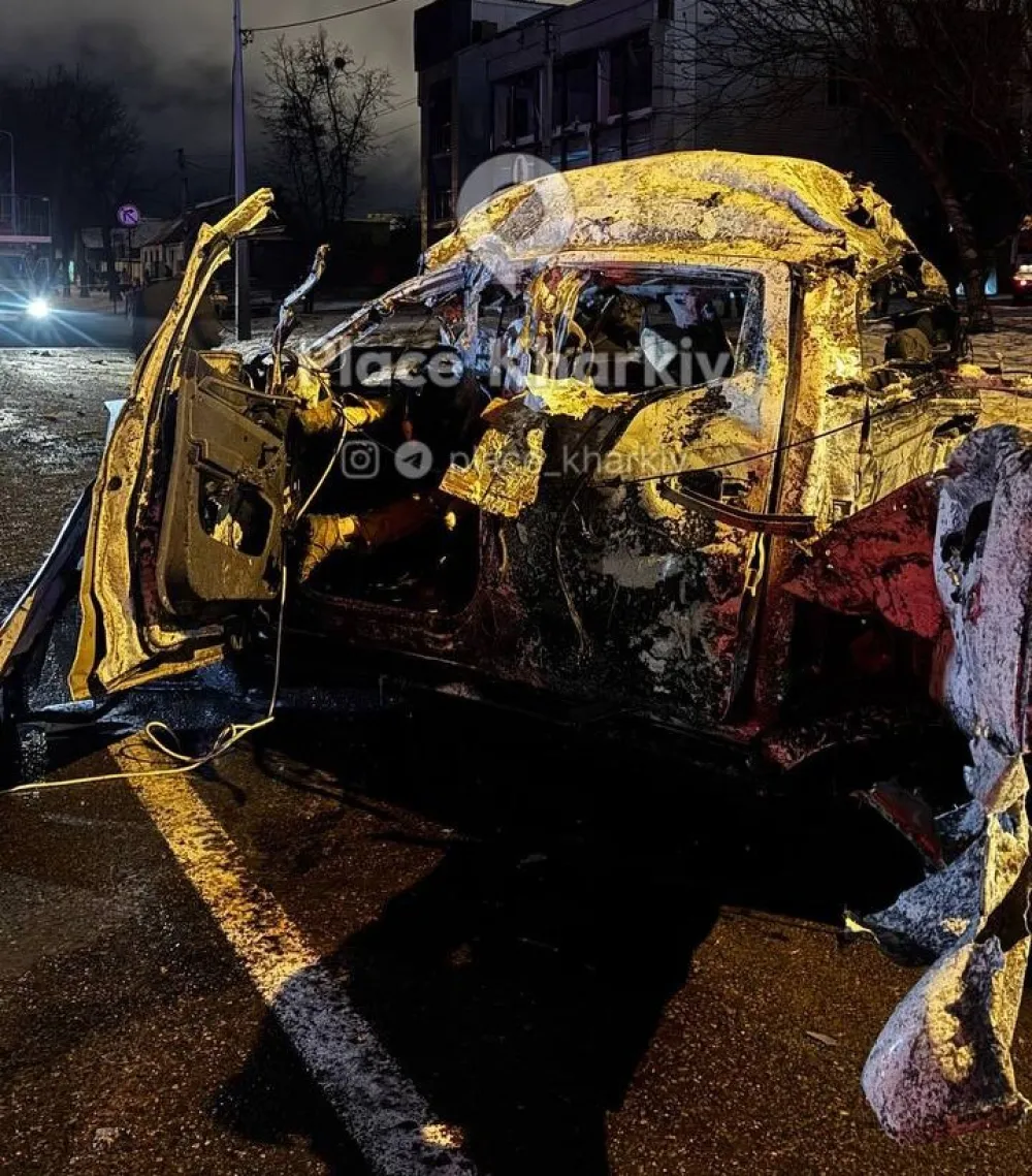 (FOTO/VIDEO) Dvije osobe poginule, osam povrijeđeno u ruskom napadu na Harkov