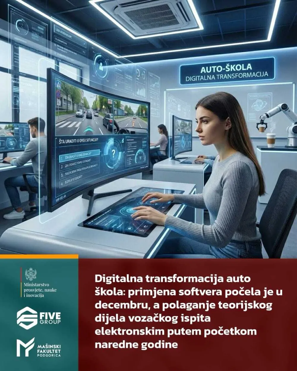 Digitalna transformacija rada auto-&scaron;kola ulazi u zavr&scaron;nu fazu