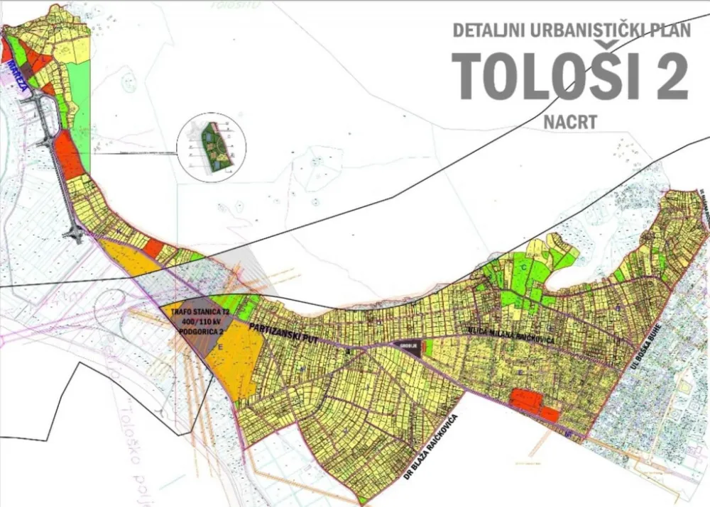 Zaustavljena izrada plana za dio Tolo&scaron;a