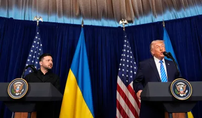 (VIDEO) Tramp rekao da Rusija želi da Ukrajina uspije: Pogledajte kako je reagovao Zelenski