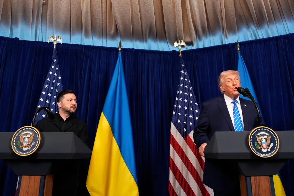 (VIDEO) Tramp rekao da Rusija želi da Ukrajina uspije: Pogledajte kako je reagovao Zelenski